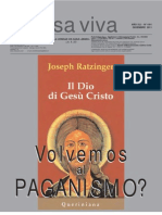 Volvemos Al Paganismo - (Rat Zinger) CHIESA VIVA