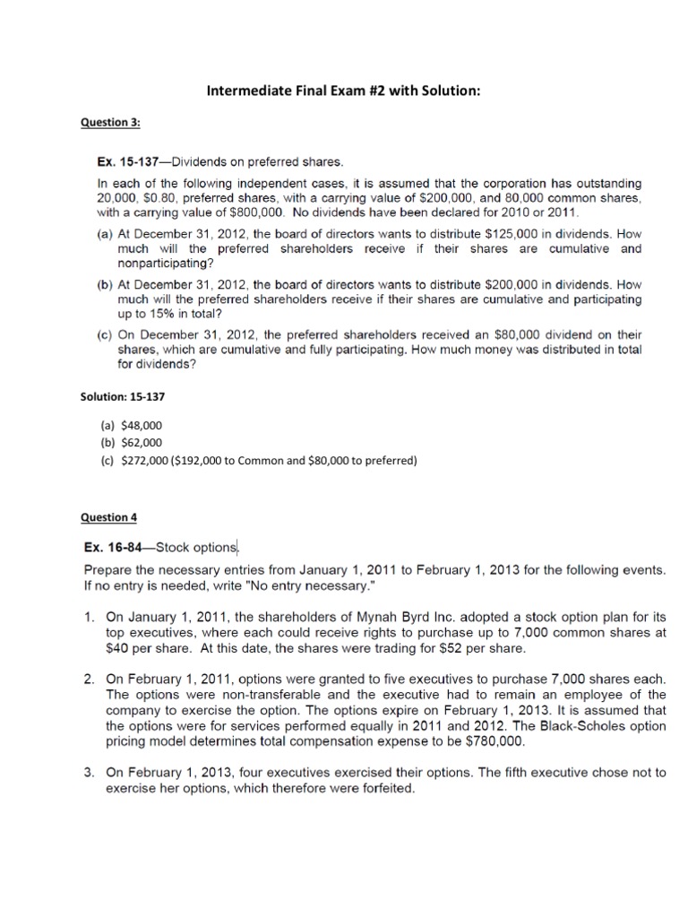 Intermediate Final Exam #2 | PDF | Teaching Methods & Materials | Home ...