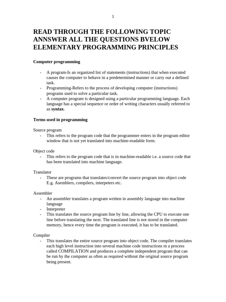 Form 3 Cs Assignments | PDF