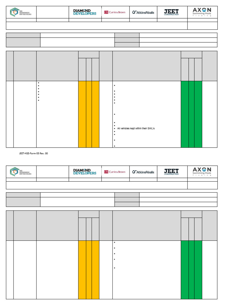 Swimming Pool Risk Assessment Overview | PDF | Risk | Personal ...
