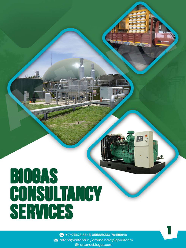 Biogas Power Generation Plant | PDF