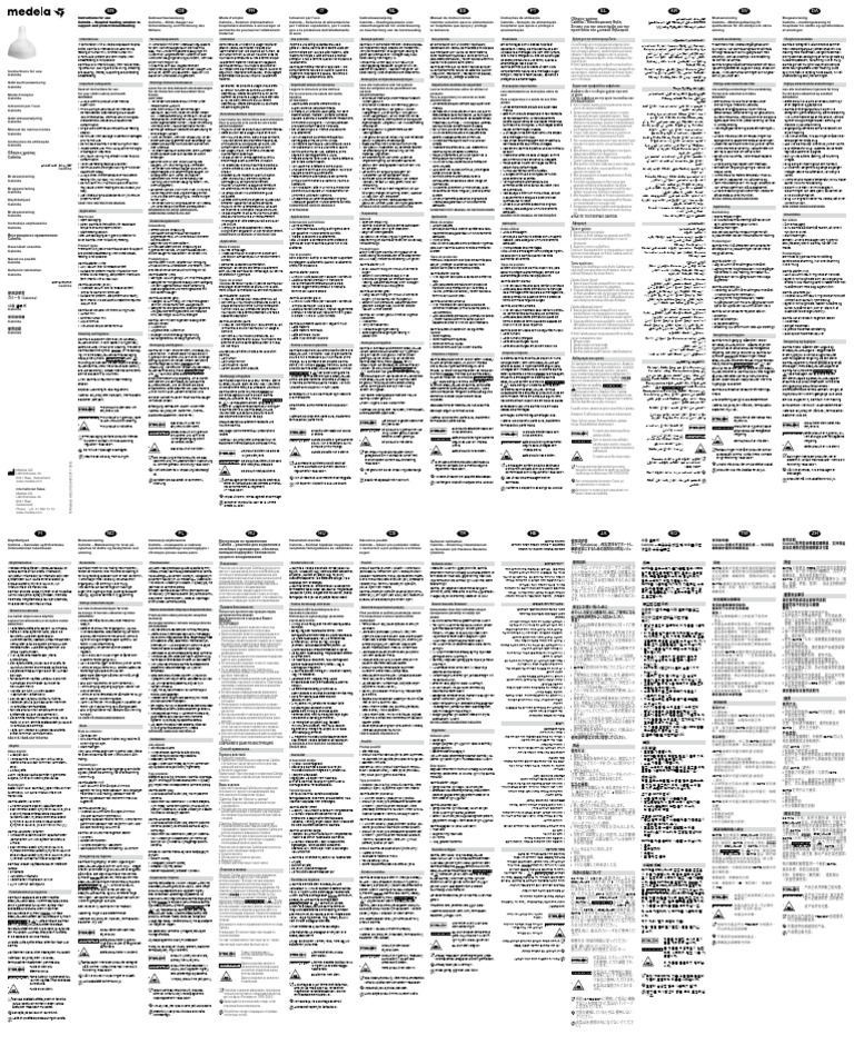 Medela-Calmita-návod CZ-200-5943-2017-03 | PDF
