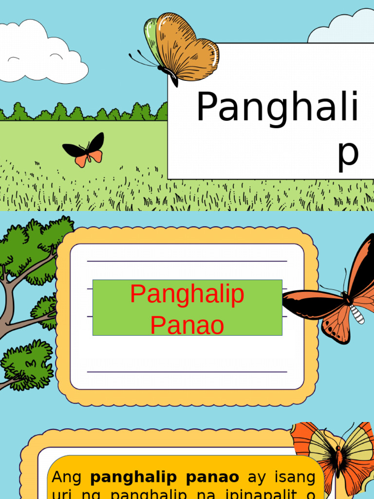 Panghalip Panao | PDF