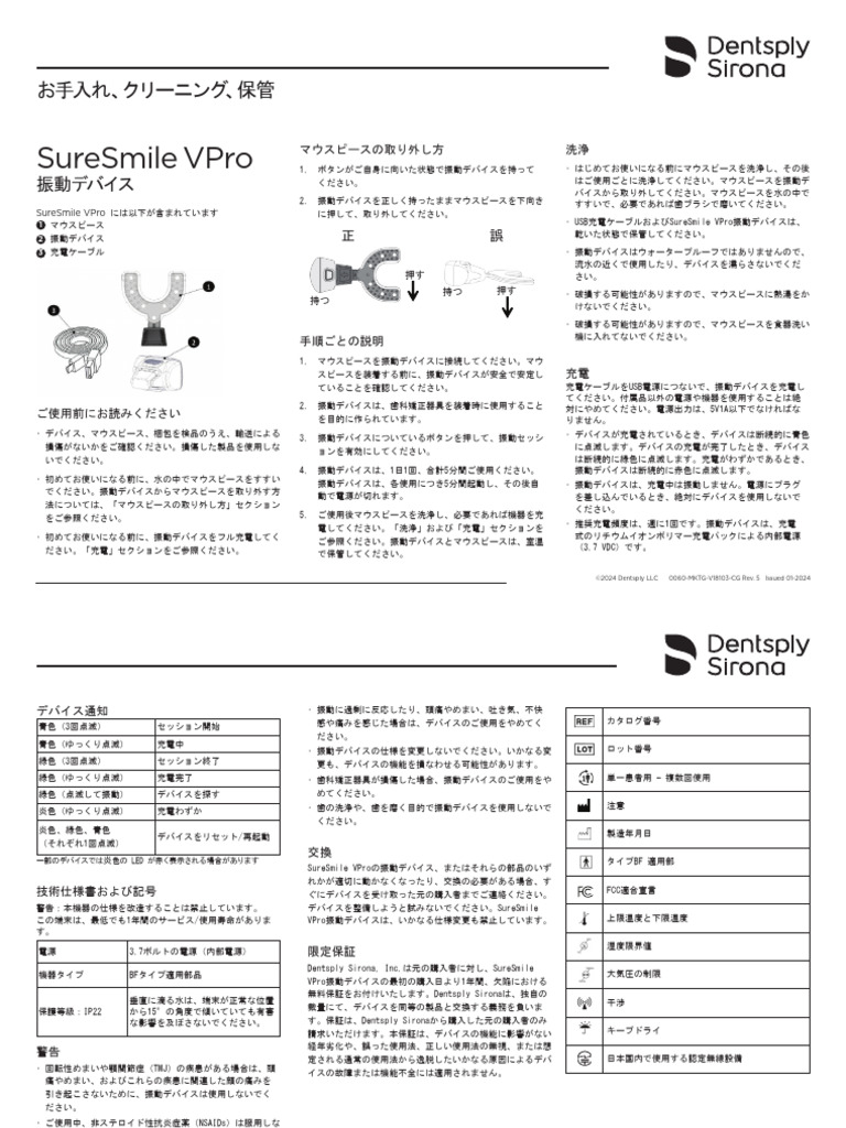 ORT CareGuide SureSmile VPro JP 2024 01 | PDF