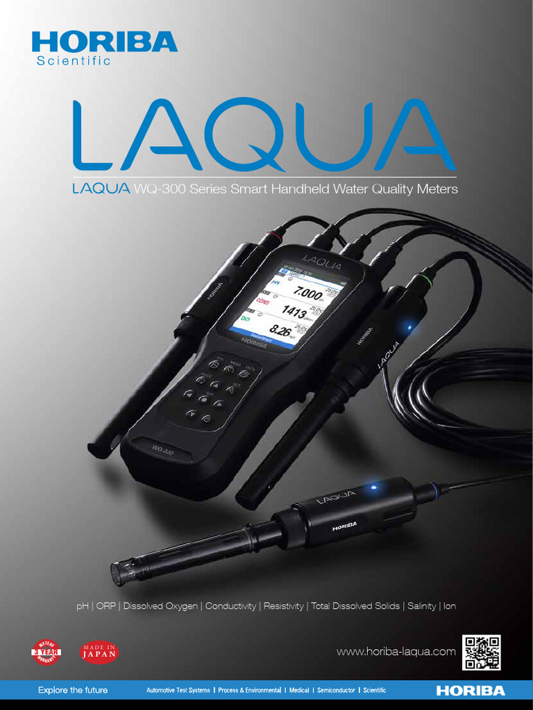 LOWRES - FINAL APAC Brochure - WQSM-08-2019B LAQUA WQ-300 Series Smart ...