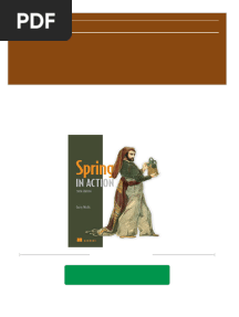 Get Spring in Action Sixth Edition Craig Walls Free All Chapters