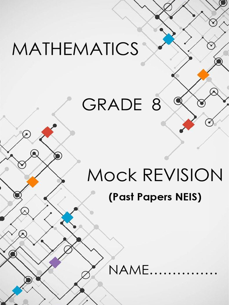 G8 Past Papers NEIS | PDF