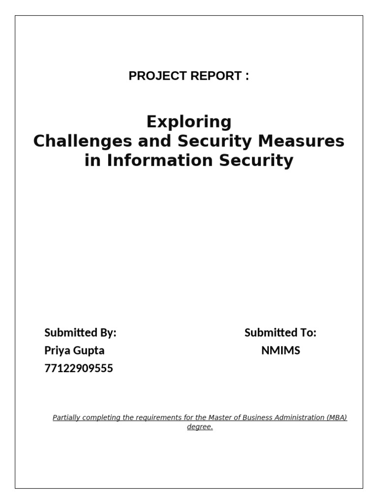 Project Report | PDF