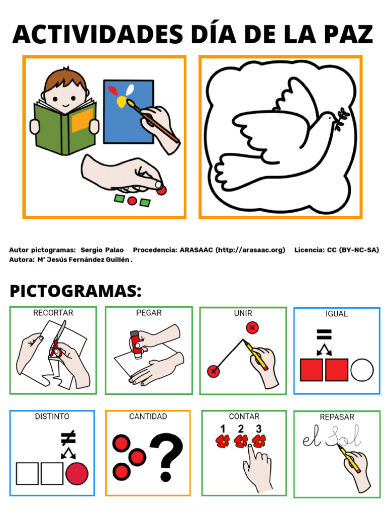 Actividades Dia de La Paz | PDF | Informática