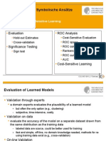 Machine Learning: Symbolische Ansätze: Evaluation ROC Analysis