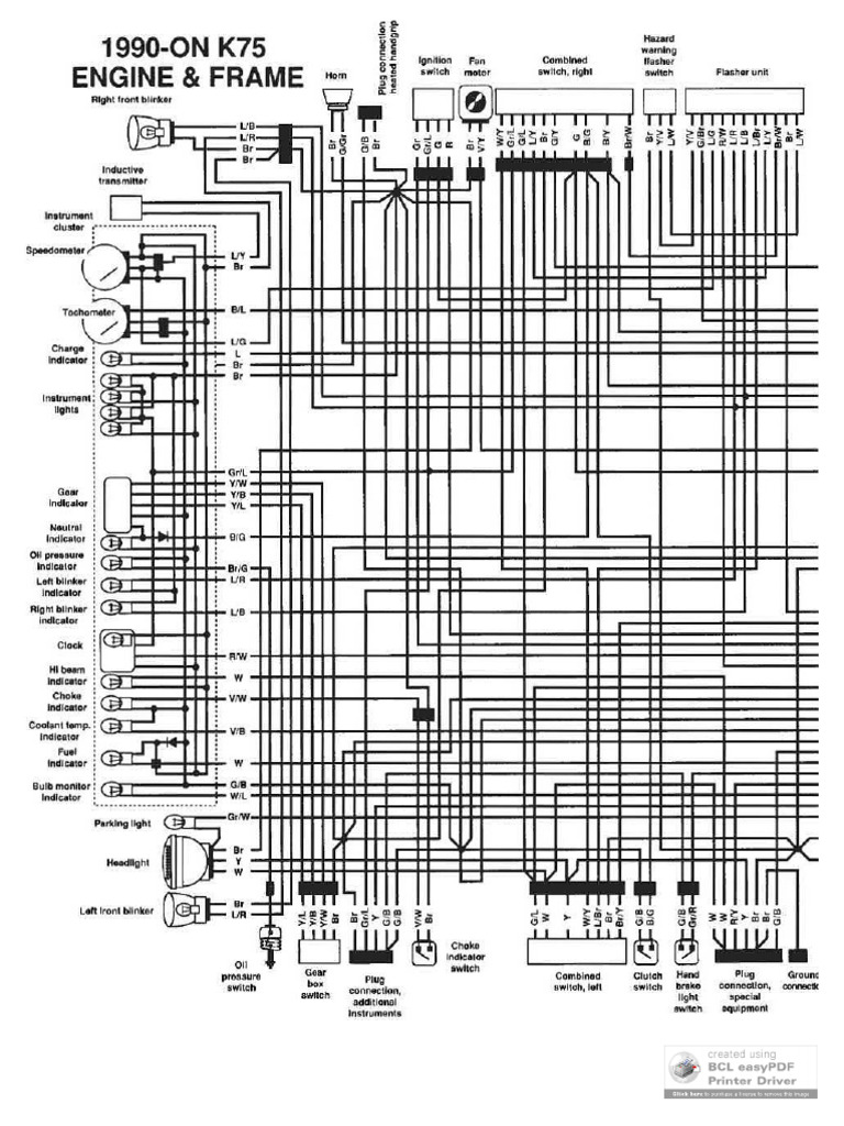 1990on K75 Wiring | PDF