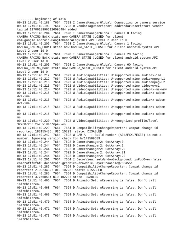 Log Cat 1726230100073 | PDF