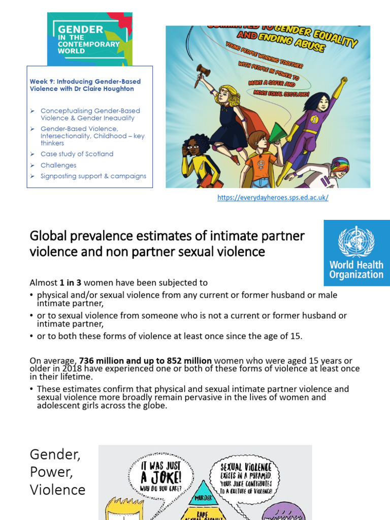 Claire Houghton UGCW Gender Based Violence Lecture 11 November 2023 ...