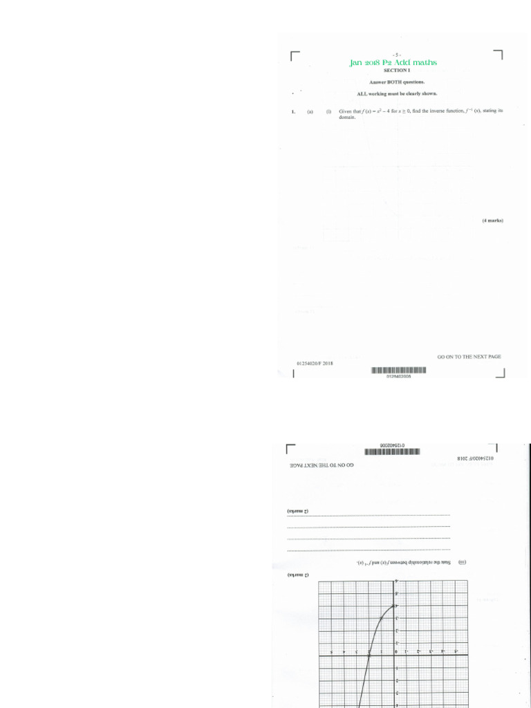 Csec add maths 2018 paper 2 pdf booklet pdf