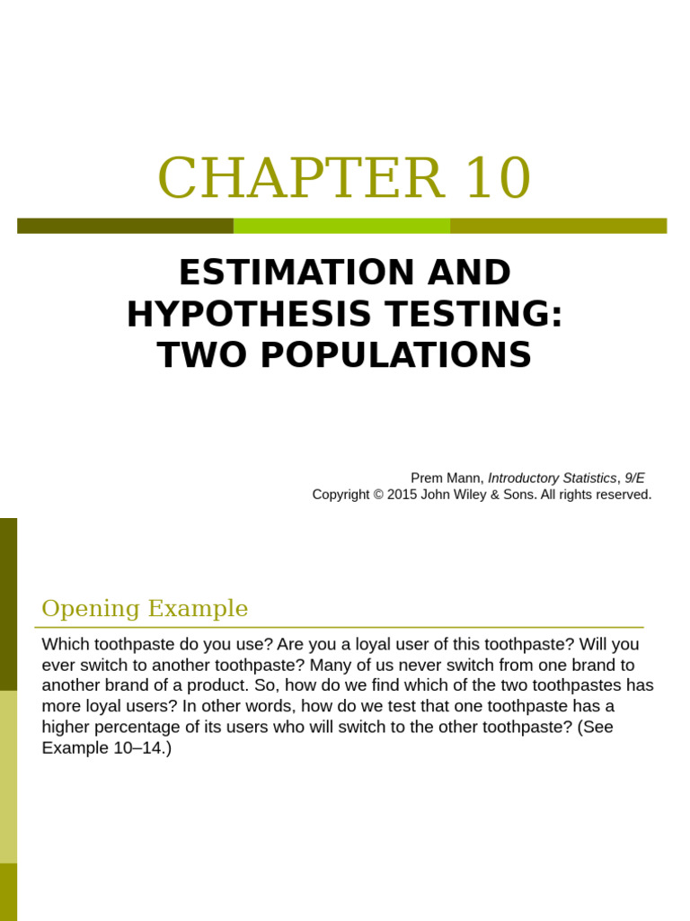 Chapter 10 | PDF