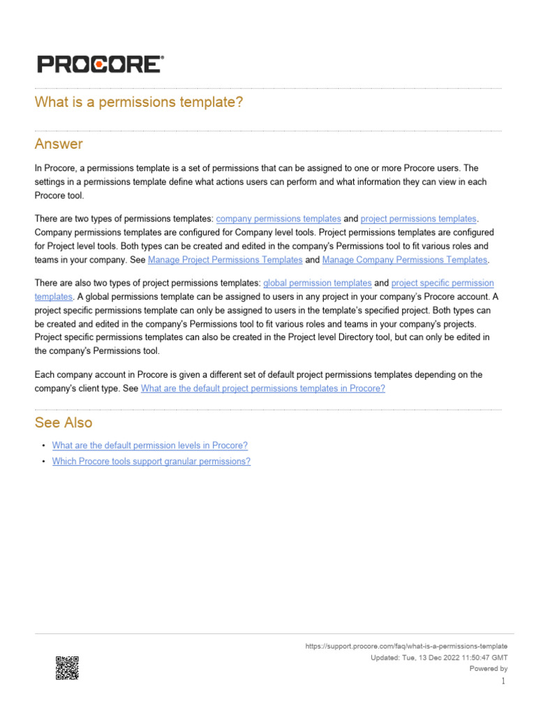 003 What is a Permissions Template PDF