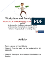 Workplace and Family Stress