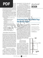 Continuity Plate Detailing For Steel Moment Resisting Connections | PDF ...