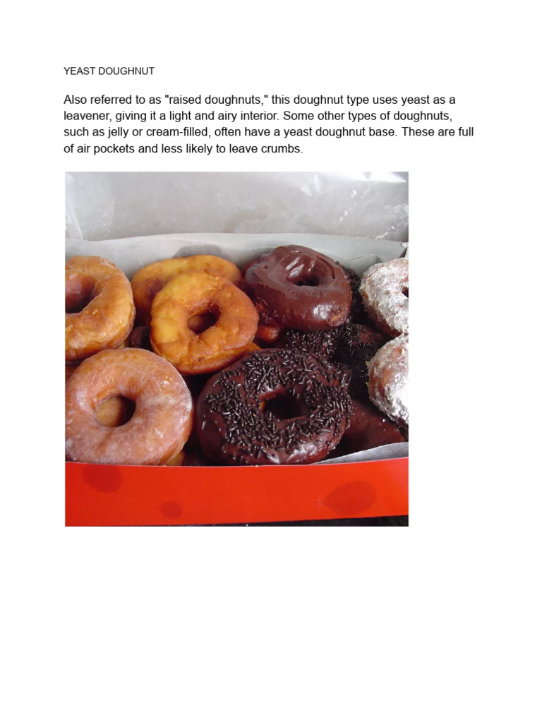 Yeast Doughnut: Light & Airy Treat | PDF