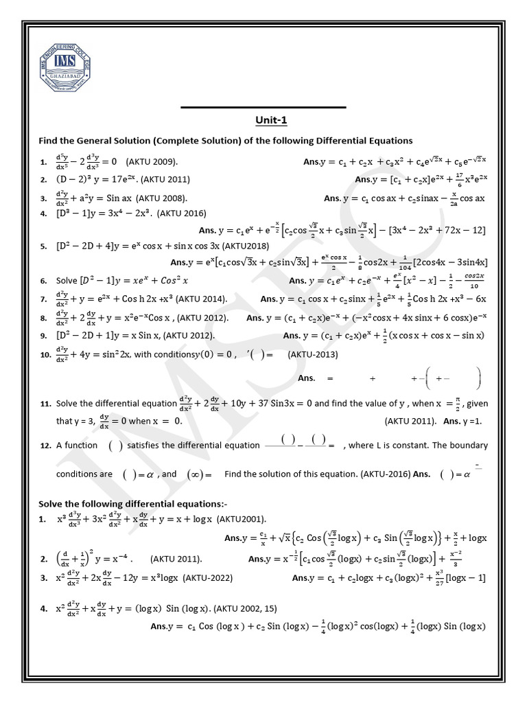 Complete mrc of maths ii hand written notes pdf