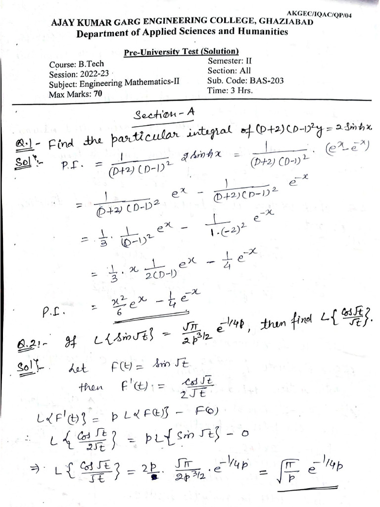 Bas 203 Put Solution | PDF