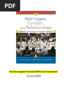 Marriages, Families, and Relationships Making Choices in A Diverse Society 13th Edition PDF