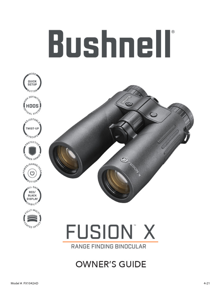 Bushnell FusionXLRF | PDF
