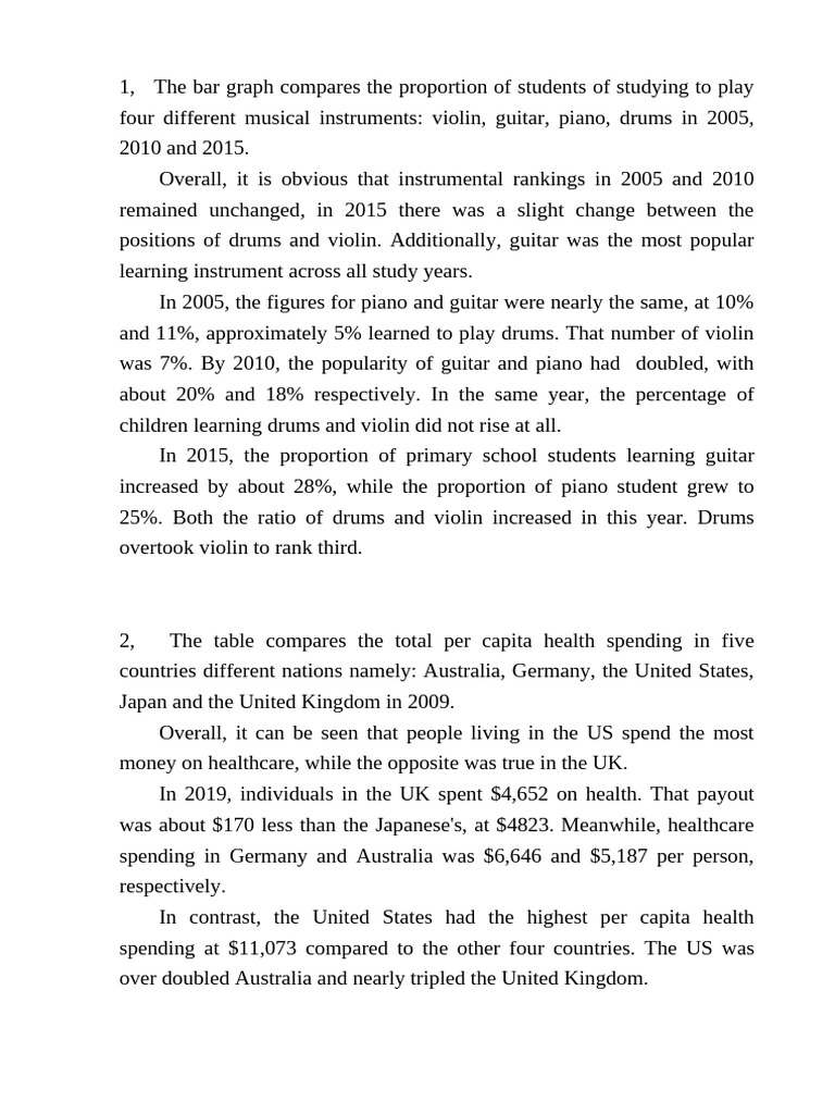 Ielts Writing 3 | PDF