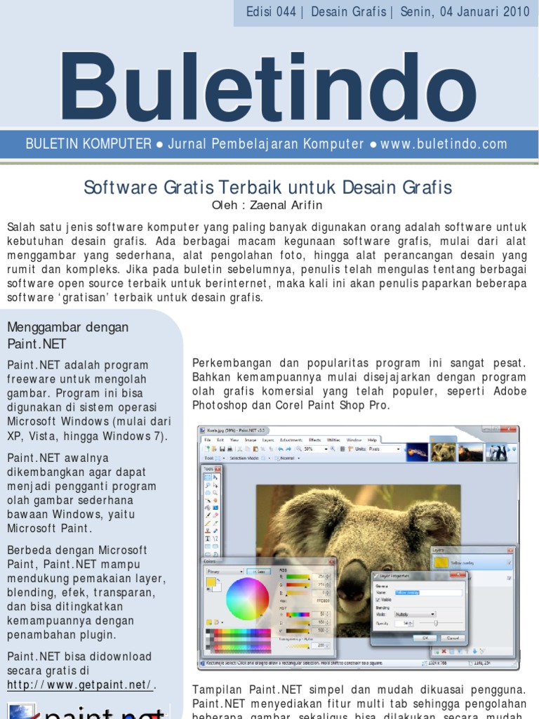 44 Software  Gratis  Terbaik Untuk Desain  Grafis