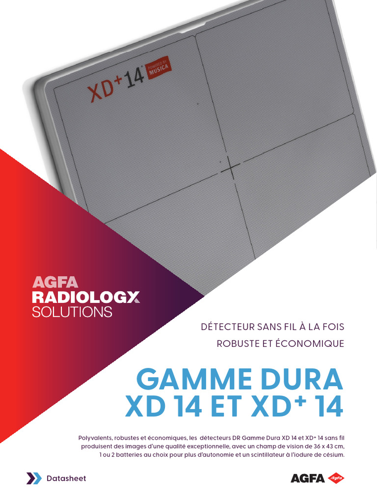 Détecteurs DR Dura XD 14 et XD+ 14 | PDF | Computer Standards | Computers