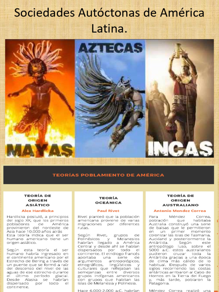 Sociedades Autóctonas de América Latina | PDF