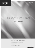 Blu-Ray Disc Player: User Manual