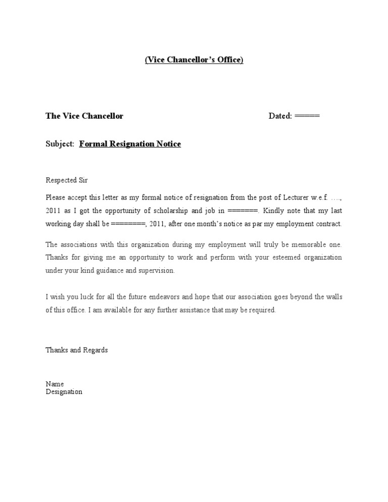 Resignation | PDF | Government | Labour
