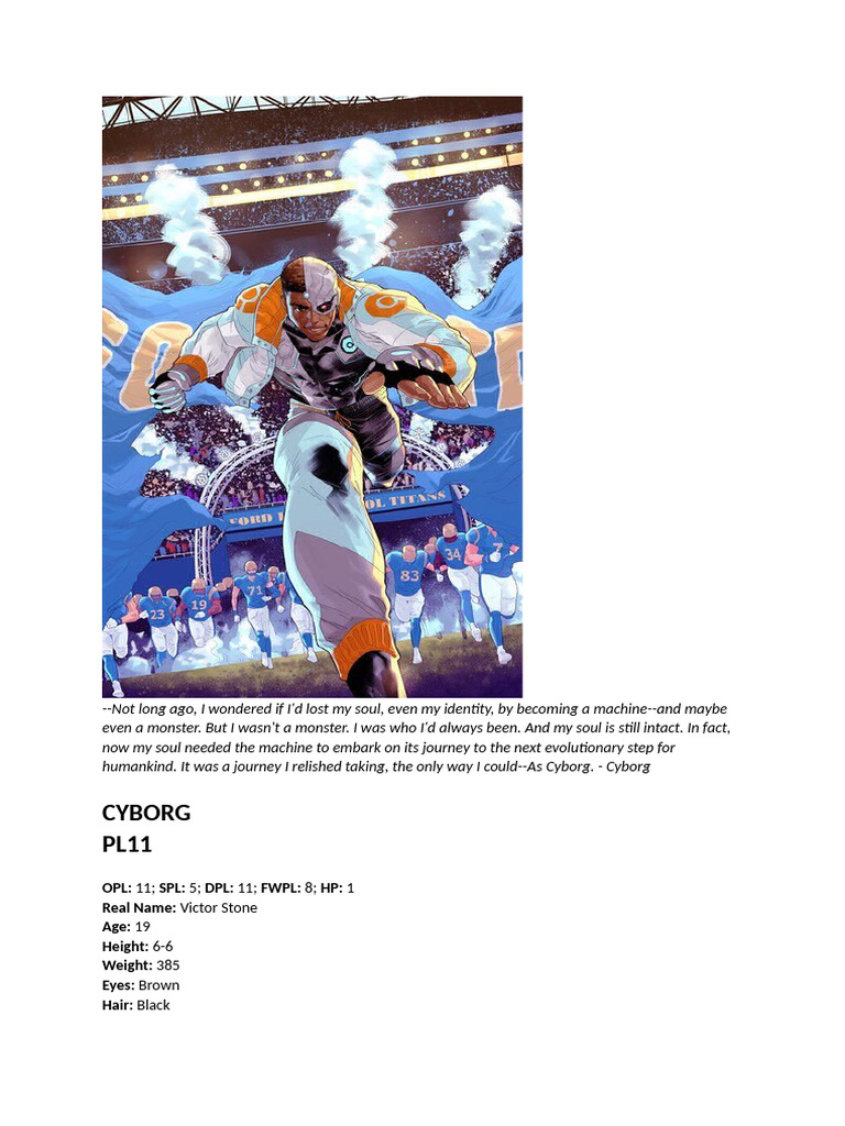 Cyborg | PDF
