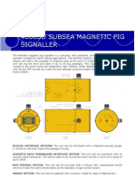 4000SD magnetic pig signaller