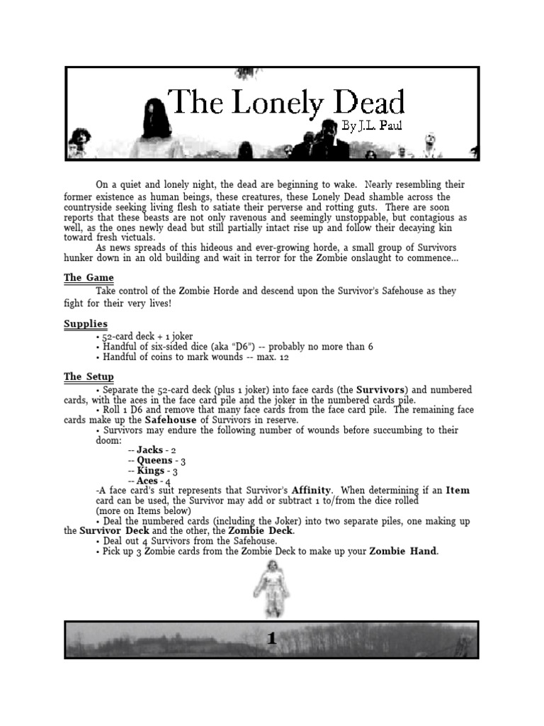 The Lonely Dead PDF