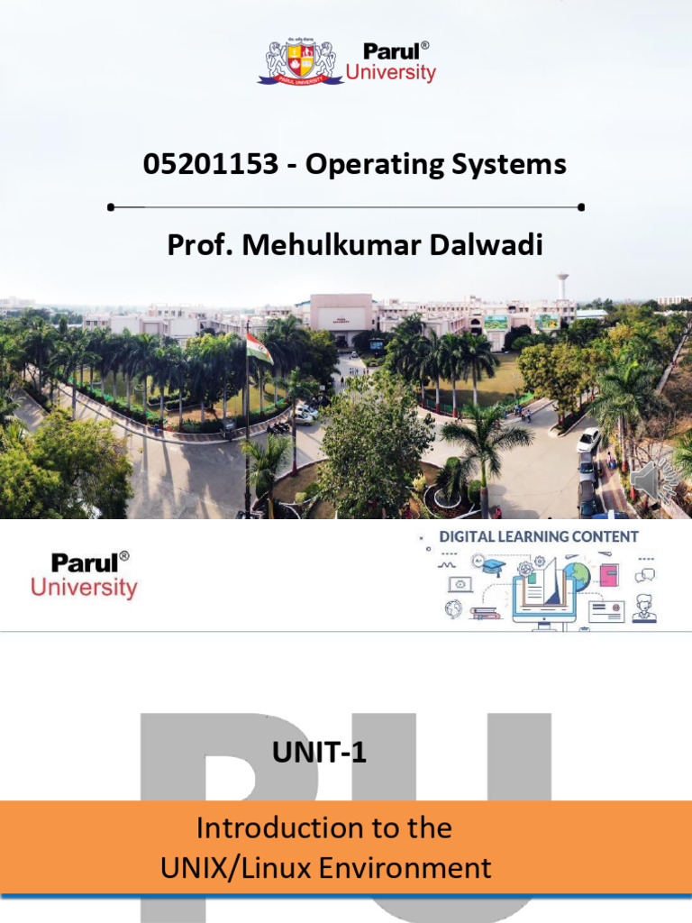 Unit 1 MSC IT Sem1 | PDF