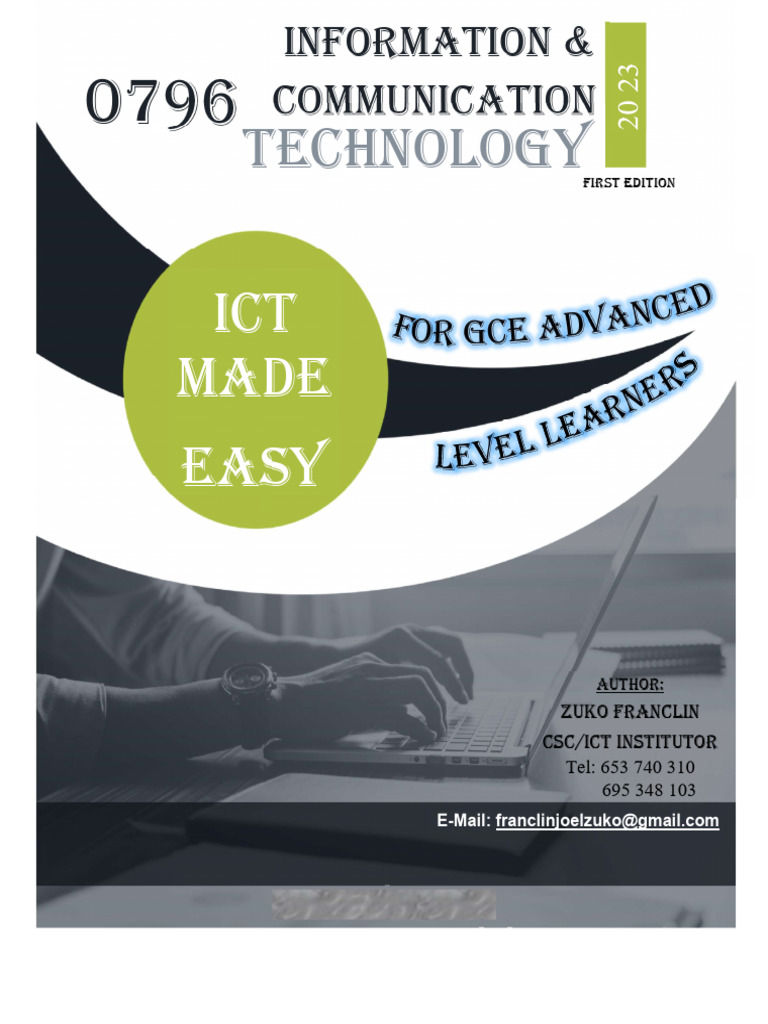 Note On ICT AL Lectures | PDF