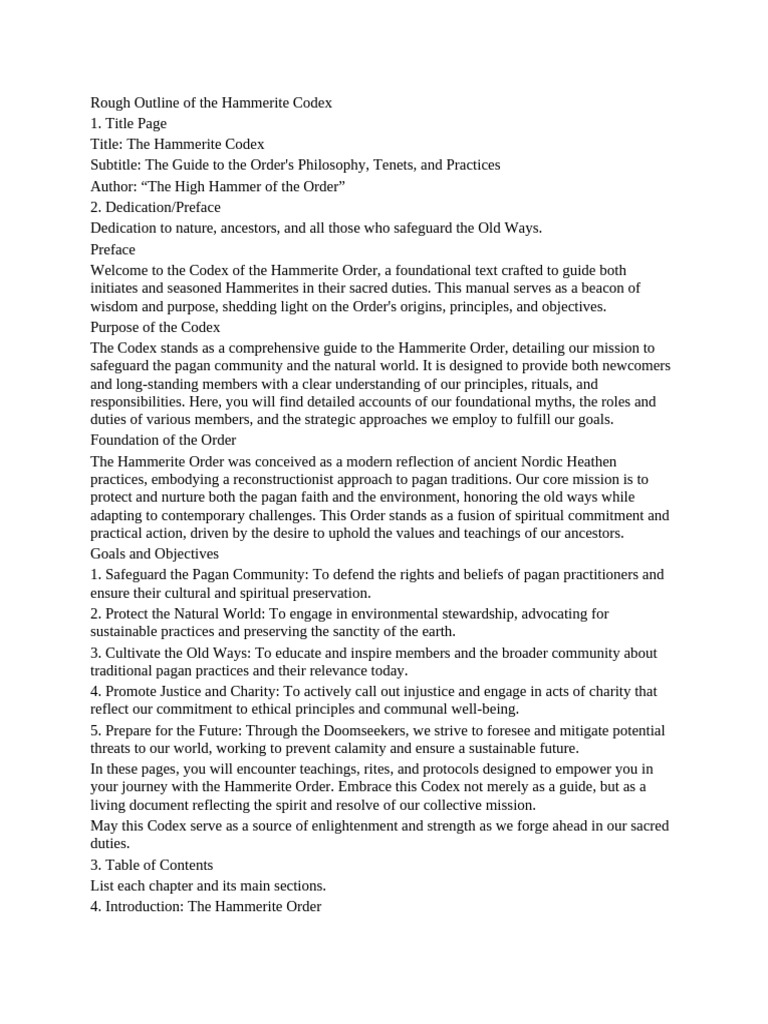 Codex | PDF | Runes | Rituals