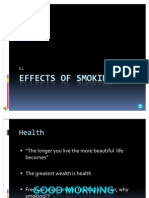 Effects of Smoking