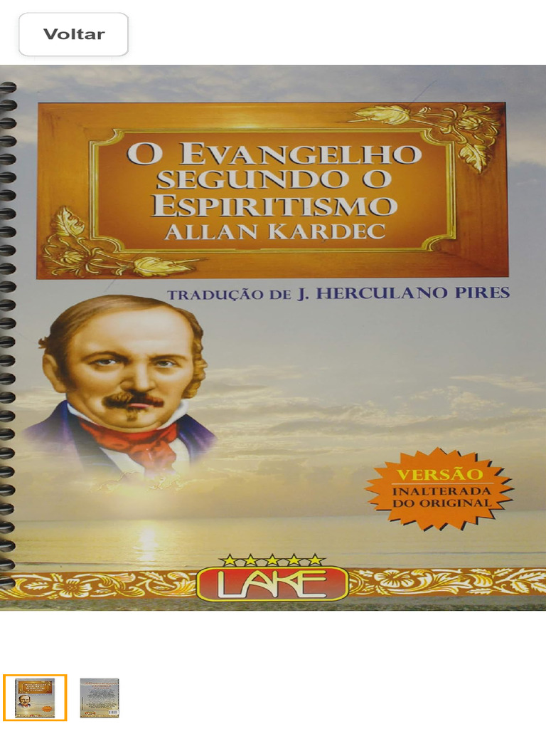 Evangelho Segundo o Espiritismo (O) - Normal Espiral (Luxo-16X23) | PDF