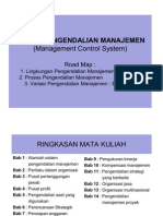 Sistem Pengendalian Manajemen