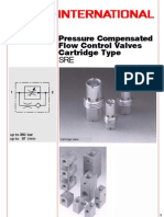 Flow Control Valves Pressure Compensated Cartridge Type