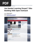 Download Get Started Learning Drupal 7 Site Building  With Open Outreach by Permaculture Cooperative SN76926021 doc pdf
