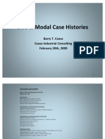 ODS & Modal Case Histories 022009