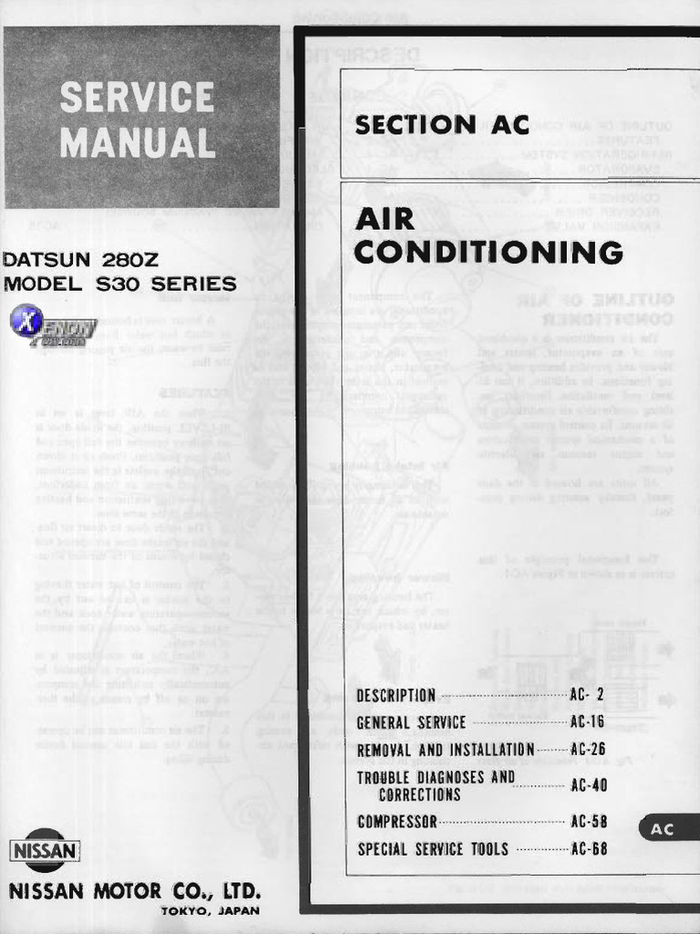 AC Air Conditioner | PDF