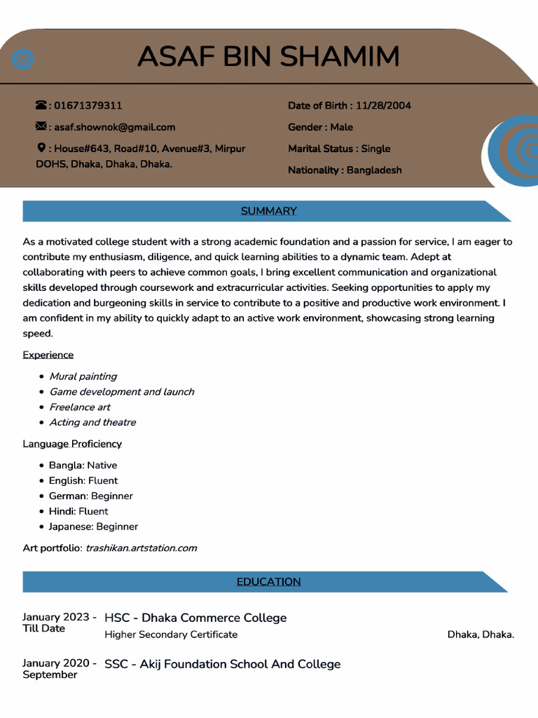 Asaf Resume | PDF