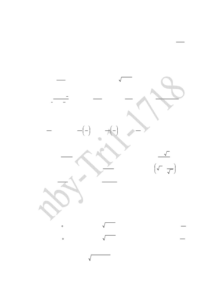TMA1101 - Tutorial 04 - Differentiation | PDF