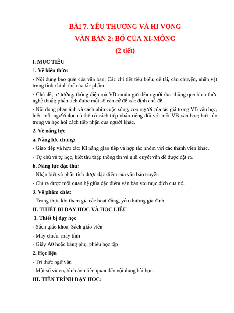 Bài 7-Bo Cua Xi-Mong | PDF