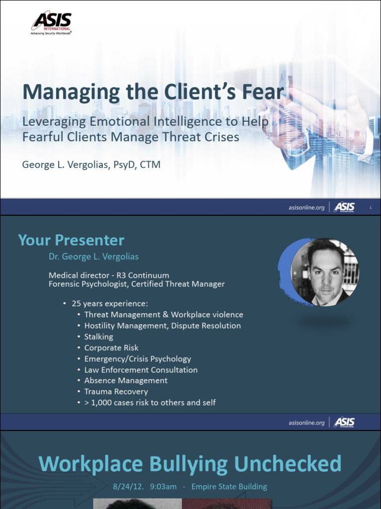 Managing The Clients Fear | PDF